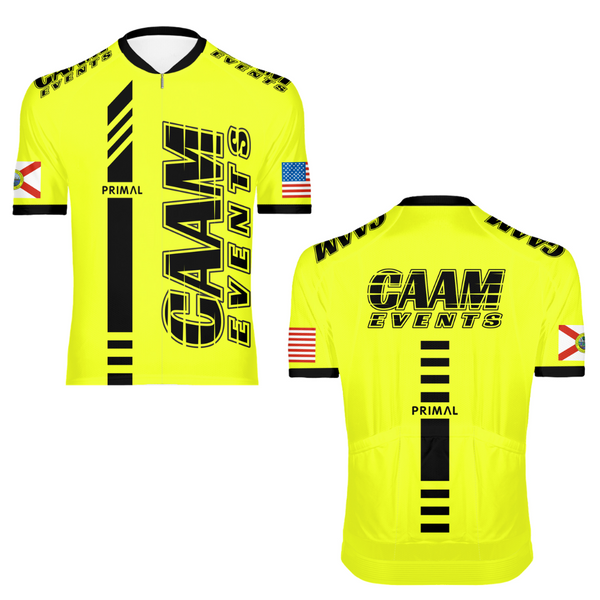 CAAM Events Omni Jersey - Hi-Vis Yellow