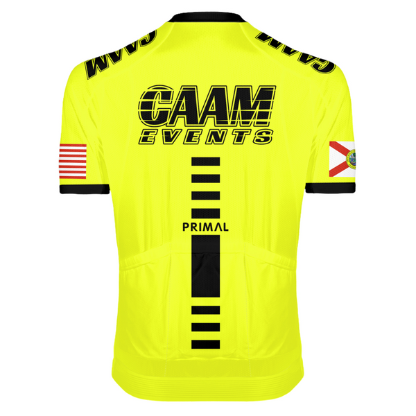 CAAM Events Omni Jersey - Hi-Vis Yellow